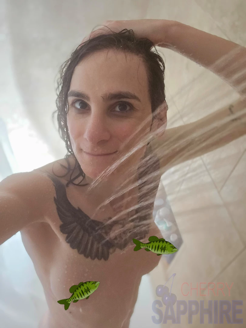 You wanted a shower head pov i mean i guess i can show you what it d 