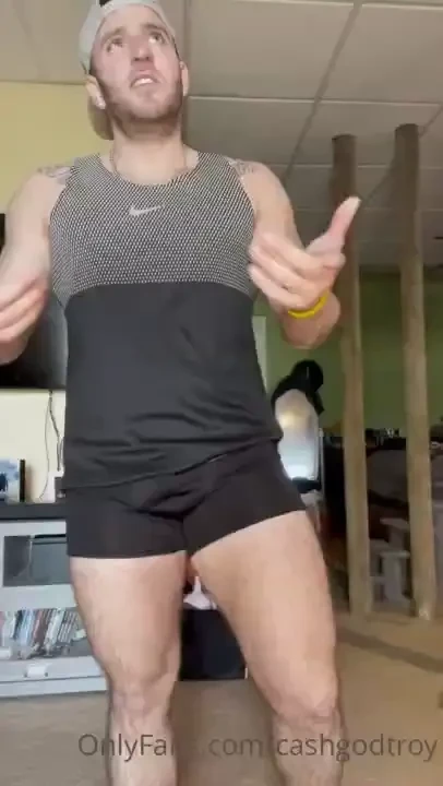 6 1 2min muscle worship troys about to go to the gym amp allows you a 