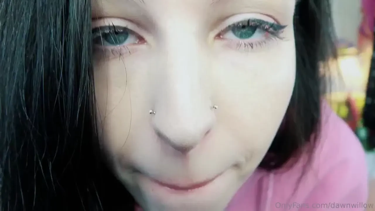 Pink hoody cozy vibes with pussy play close ups intimate eyes gazing 