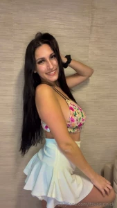 Floral allure skirt so pure