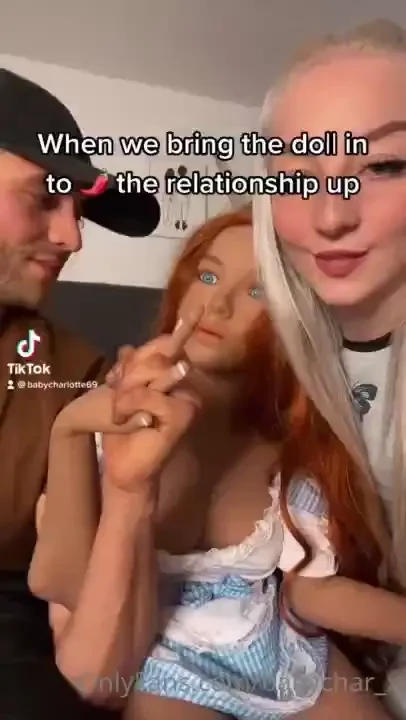 First nudes with sex doll 