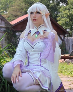 Emilia cosplay 3 part 4