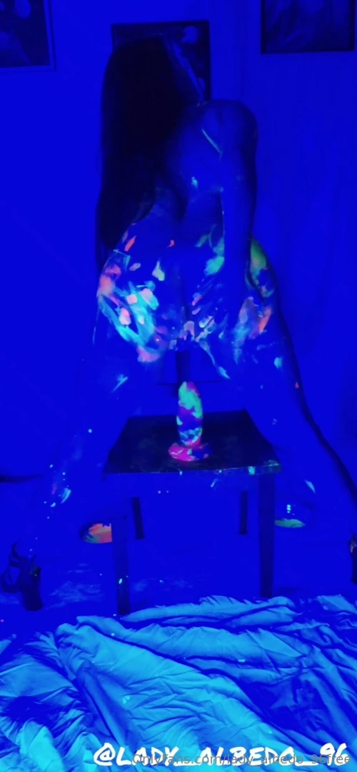 It s finally released the black light bad dragon rising strip tease 