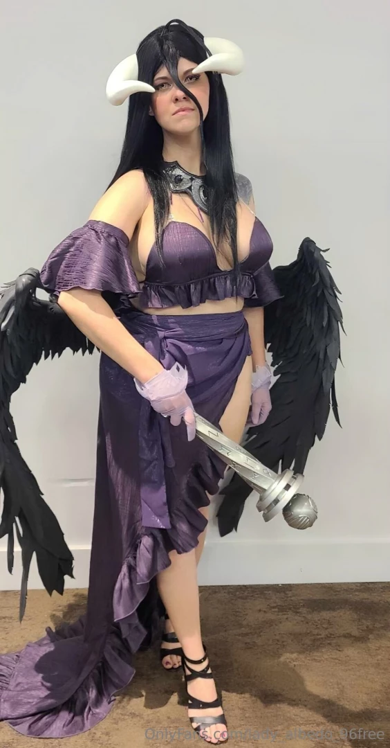 Cosplay friday this one is real simple the debut of my new albedo 