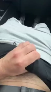 Finally my cock is out over ten min jerk off vid available for part 1