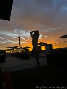 But we can watch sunsets together right