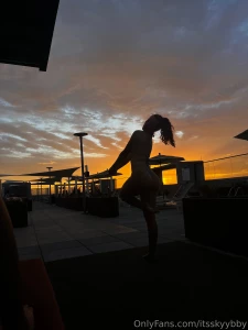 But we can watch sunsets together right part 1