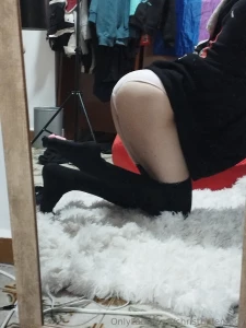 You can see the bulge so well like this xd part 5