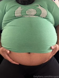 The belly is really starting to pop these days my old xxl shirt doesn part 4