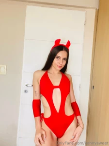 This naughty devil needs someone to have some fun