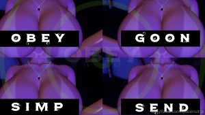 Obey goon simp send repeat