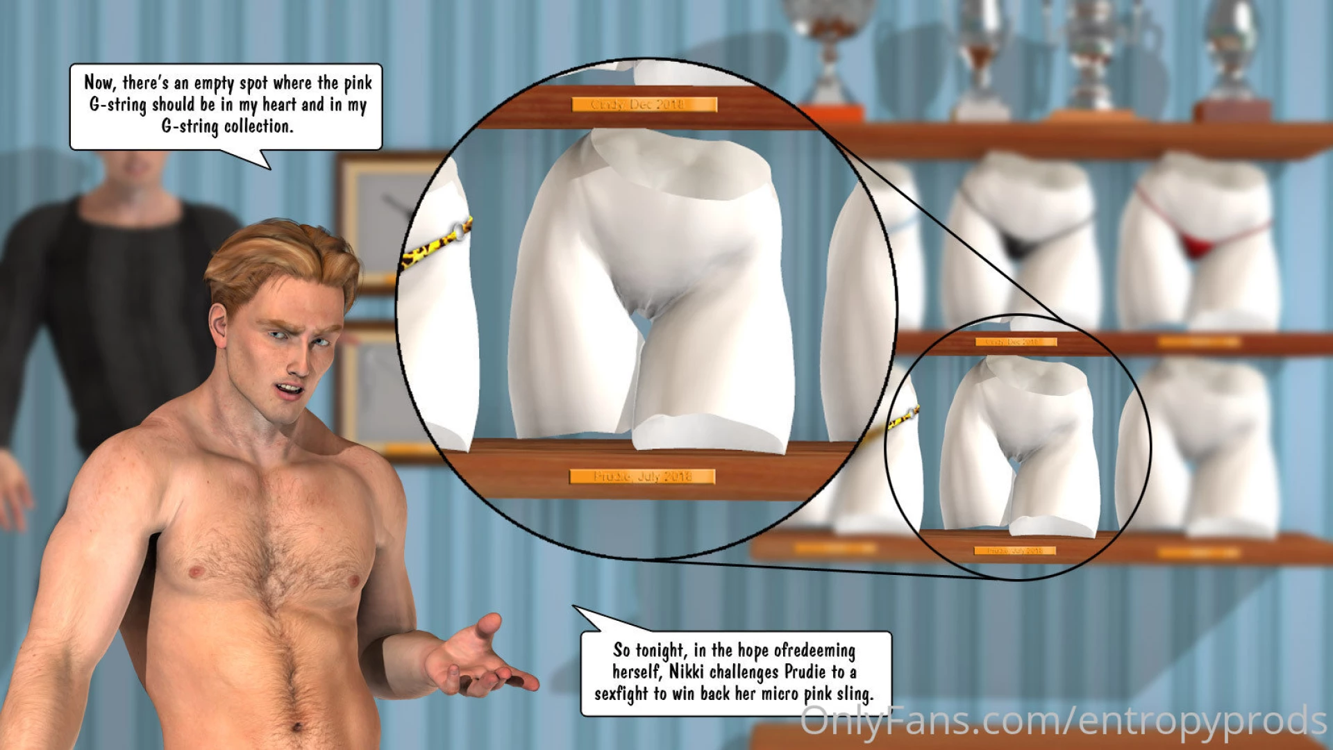 Nikki challenges prudie for a g-string part 1 nikki wants to get back part 8 