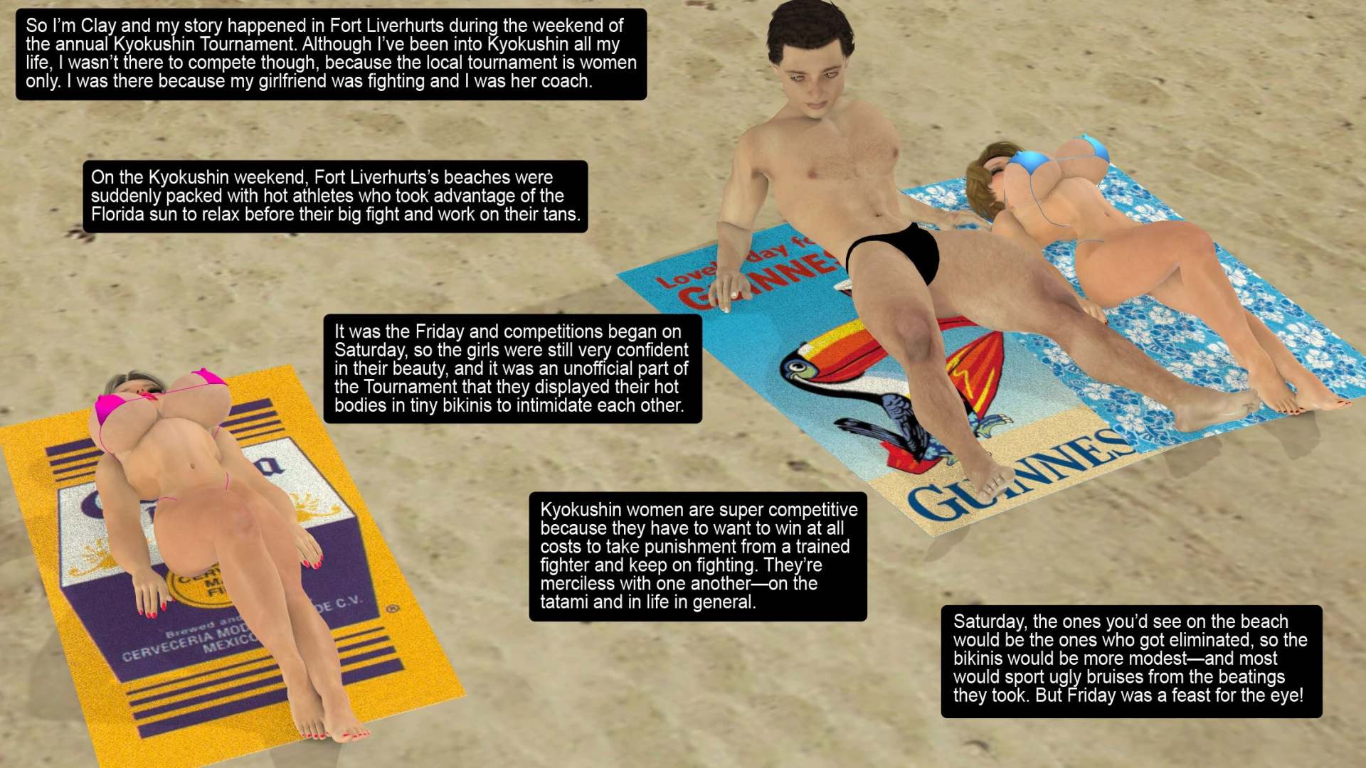 It was the weekend of the kyokushin tournament a preview hey i m clay part 4 