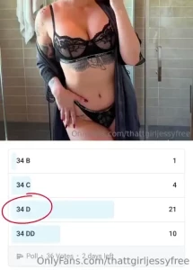 Correct answer is my cup size is 34d congrats to the ones of you who part 1