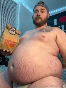 Burger king belly for days