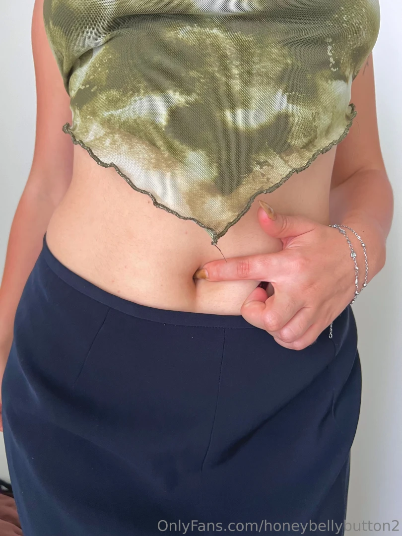 Close-ups and teases every poke on my belly button captured for you part 1 