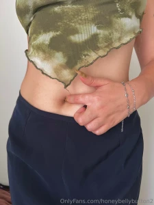 Close-ups and teases every poke on my belly button captured for you