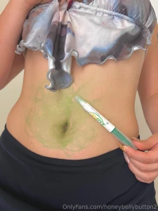 Colorful playful and sexy swipe for a peek and see the full painted part 1