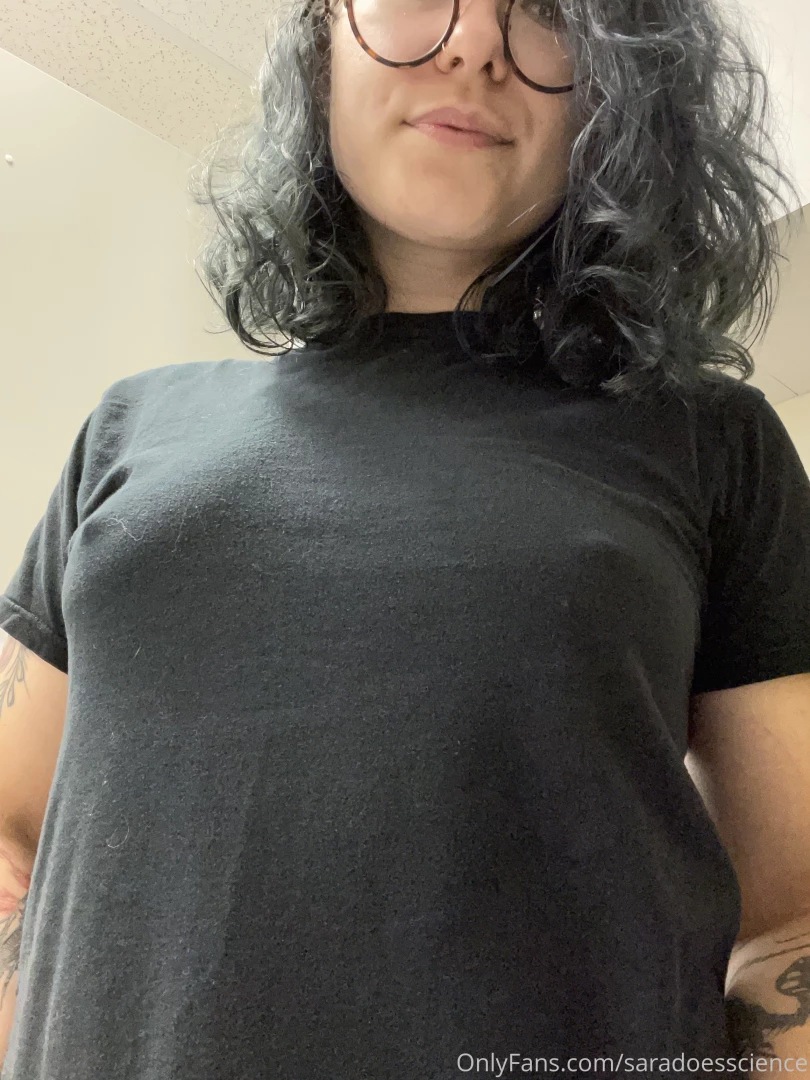 saradoesscience - Wearing bras to work was always overrated part 2 