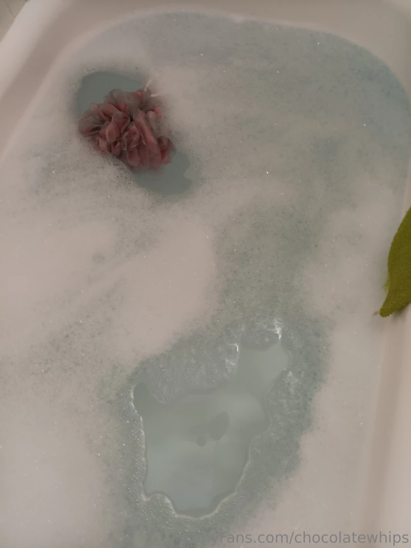 Time to wash the oil off me 