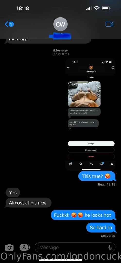 I love how i find out who my boyfriend is fucking tonight from a 