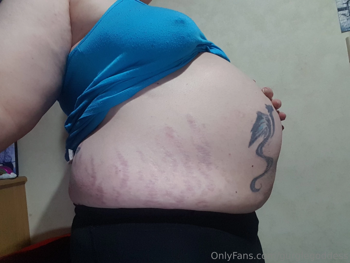 What s better than a big full round belly an even bigger fuller 