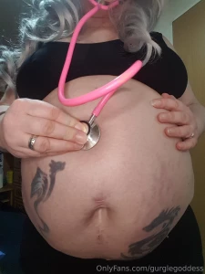 The doctor is in would you rather listen to my belly with a steth or part 6