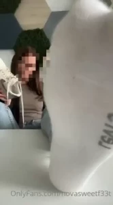 Another day at the office another pair of sweaty socks you can t get