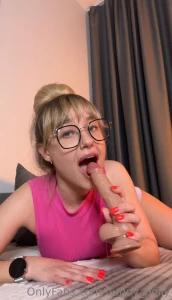 Take a peek at this naughty toy playing with my lips ah the way it