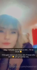While your girlfriend was supposed to be out clubbing for her friends