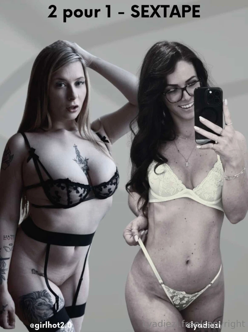 2 pour 1 sextape on t as fait deux sextapes vraiment excitantes que tu 