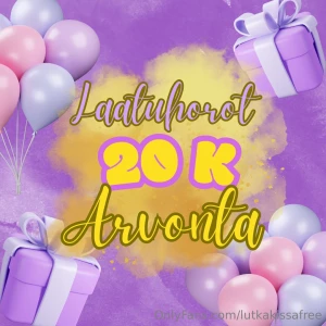 Arvonta 20 kpl ilmaisia tilausjaksoja mun tilille osallistu ilmaiseksi