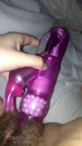 I miss this pink dildo look at how wet i got part 1