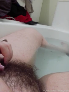 Having a bath on my day off how s your weekend been i will reply to part 1