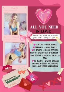 Valentine s day is near but i m here to gather hearts starting with