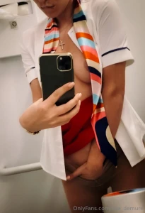 Oops we hit turbulence hold me tight