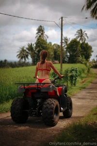 Guess what looks better on me - this swimsuit or your shirt part 1