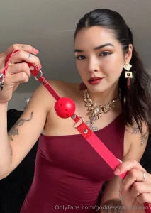 This mouth gag will make you moan harder and you ll take every second