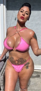 Bikini as pink as my pussy
