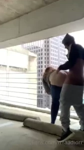 Enjoy this full video of me getting fucked in the parking garage