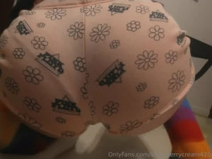 Tryna show off my rainbow outfit fuckin love pink floyd thigh highs part 1