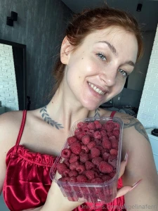 Lazy morning fresh berries and a cozy dress sometimes the little