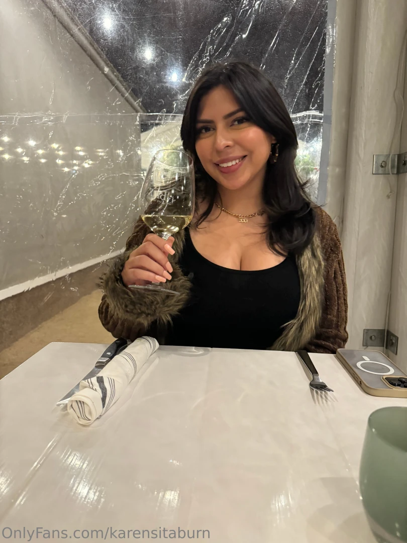 Wine me dine me well you know the rest 