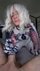 Gwenom full scene with cum covered fucking