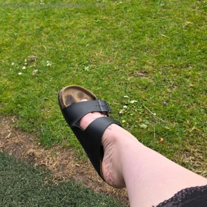 If you see me dangling my birkenstocks in public i expect you to come