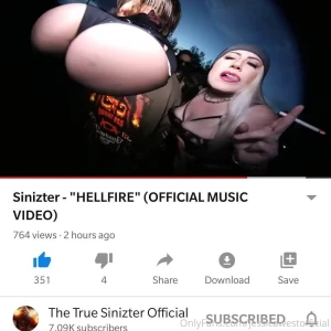 If you like metal trap the music video i starred in with atlanta