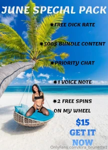 Special june offer tip 15 to get all your gifts