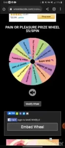 Three spins both winning some of the best prizes on the wheel send a 5