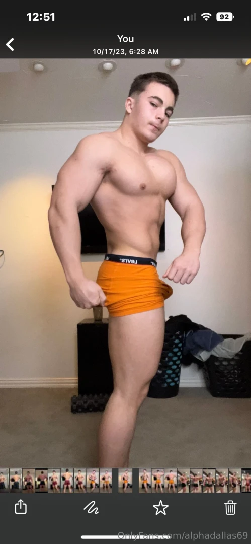 Flashback to the buzzcut on my bulk 