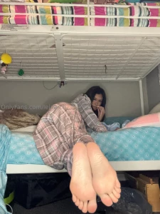 Wryd if you catch them hanging off the bed part 2